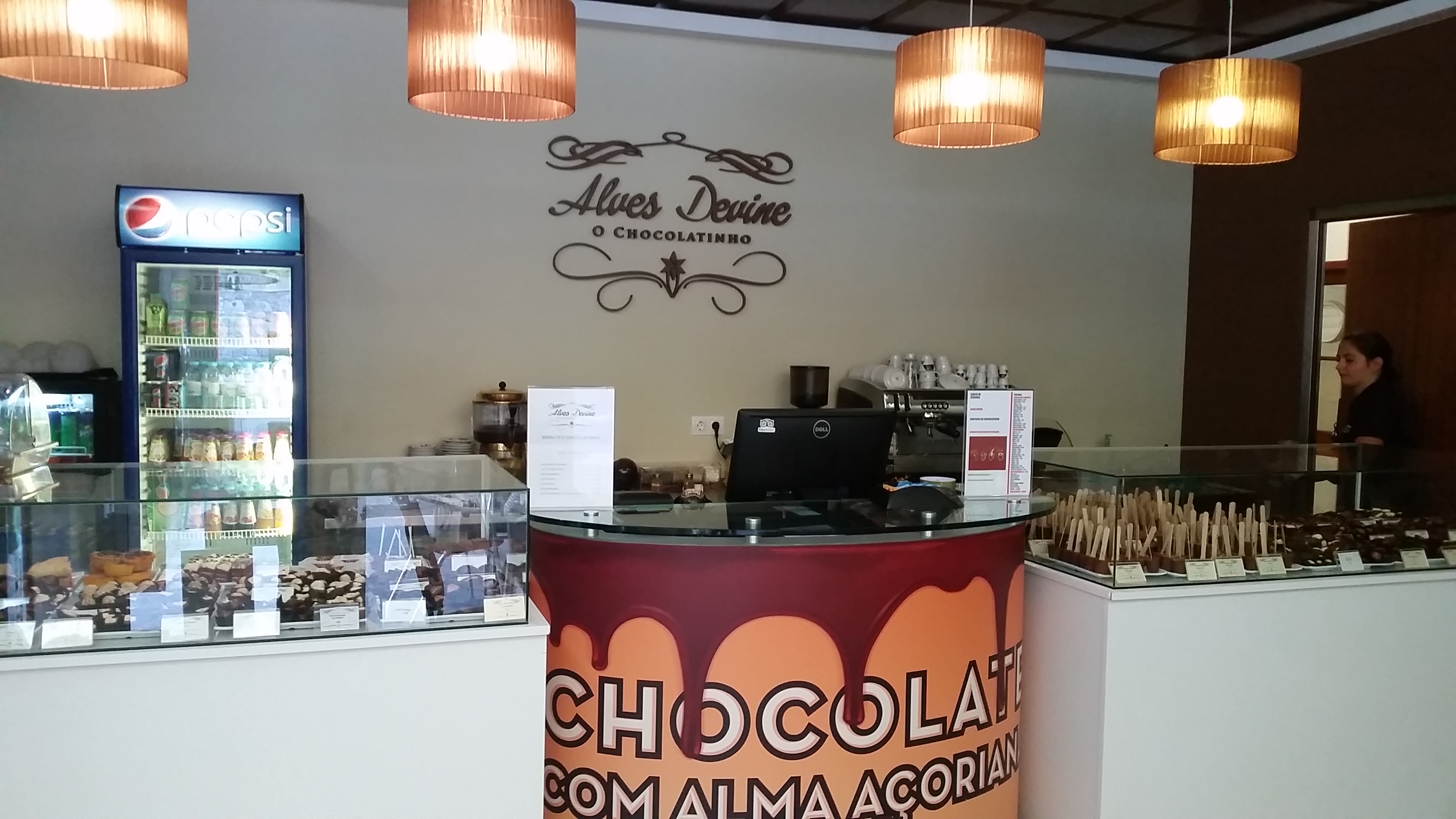 Azorean chocolate shop