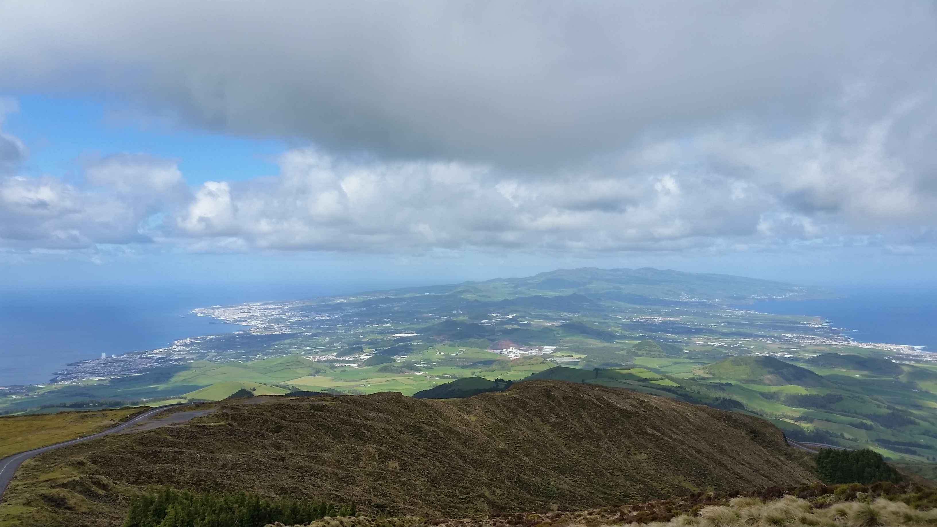 Top of Pico da Barrosa (Sao Miguel island)