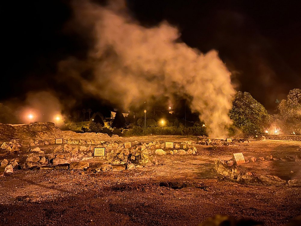 Caldeiras in Furnas village